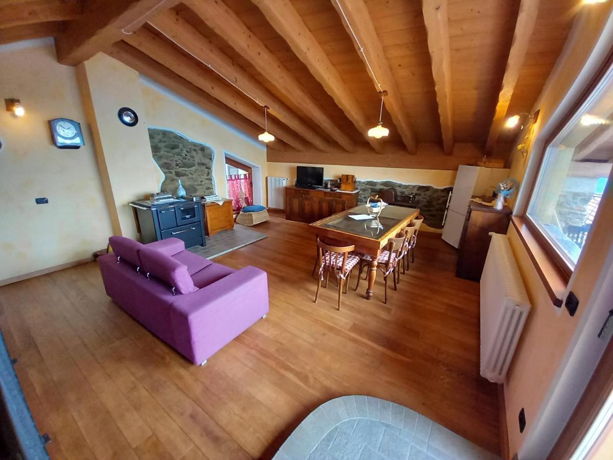 Chalet La Terrazza Vista Lago Bellano Exteriör bild